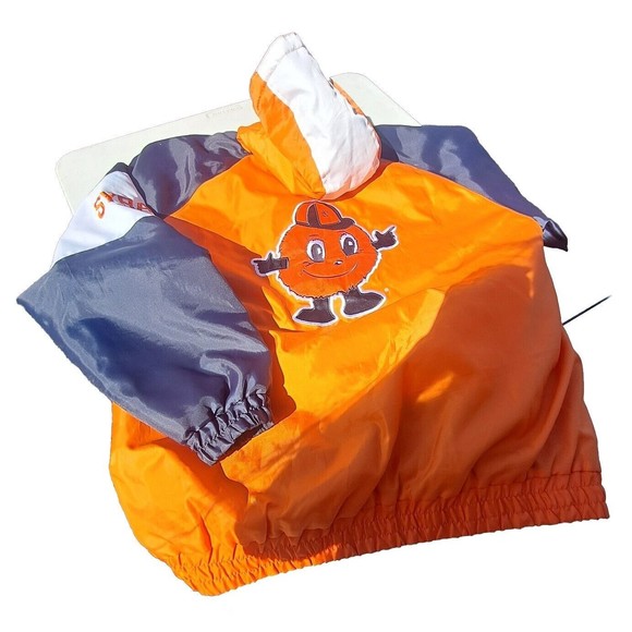 Syracuse University Vintage G-lll Apparel Jacket Hoodie Size XL Front Zipper - Picture 9 of 16